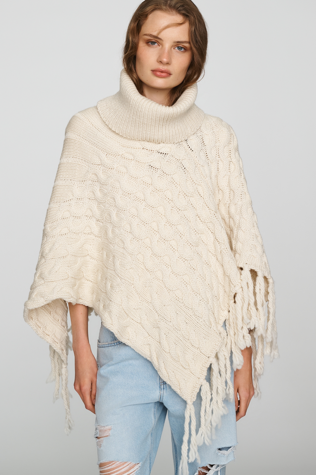 Mandinga Nahuel 100% Merino Wool Poncho