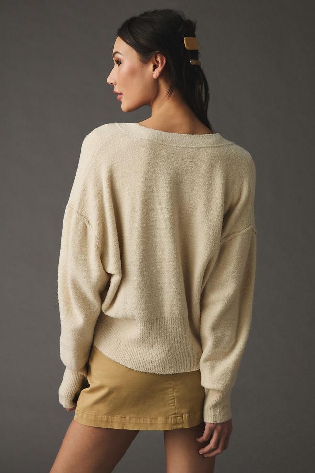 Rose & Crown V-Neck Cardigan Sweater #2