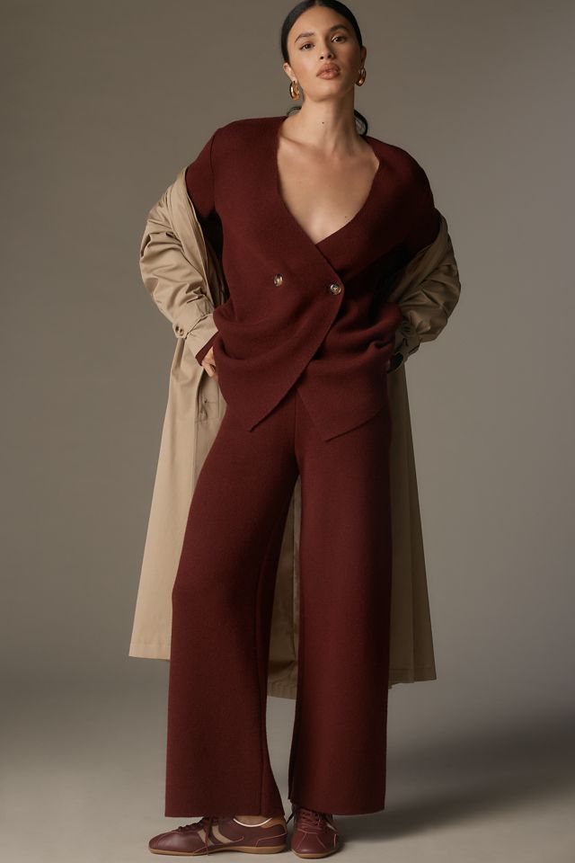 SER.O.YA Tundra V-Neck Double-Breasted Sweater #1