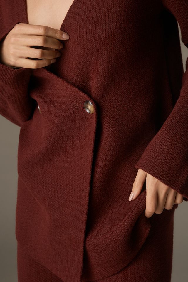 SER.O.YA Tundra V-Neck Double-Breasted Sweater #2