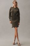 Pilcro Crew-Neck Fitted-Waist Cardigan Sweater
