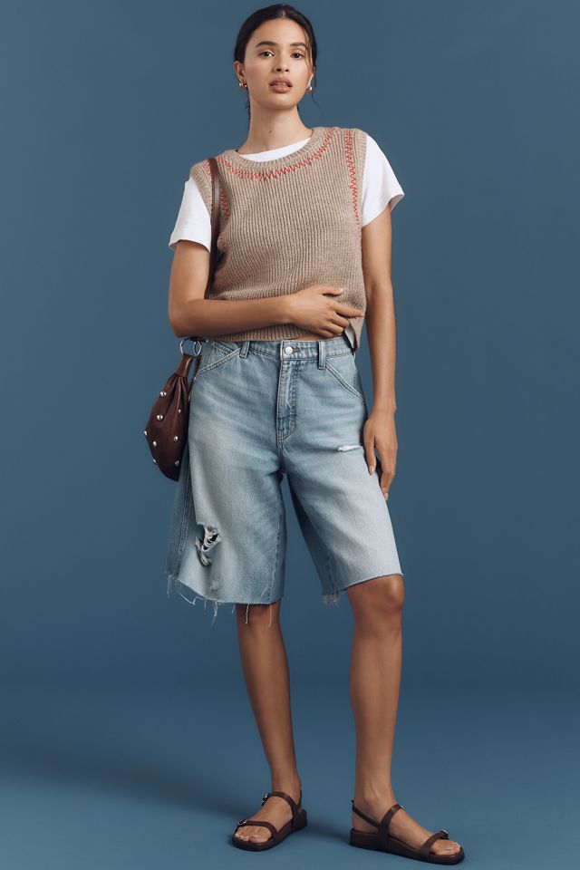 Pilcro Twofer Zig-Zag Sweater Vest #2