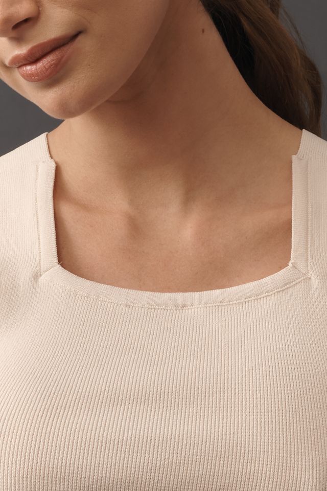 Maeve Cross-Back Sweater Tank #3