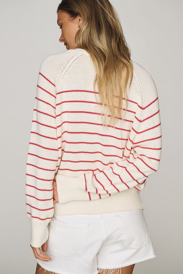 Pilcro Cotton Henley Top #3