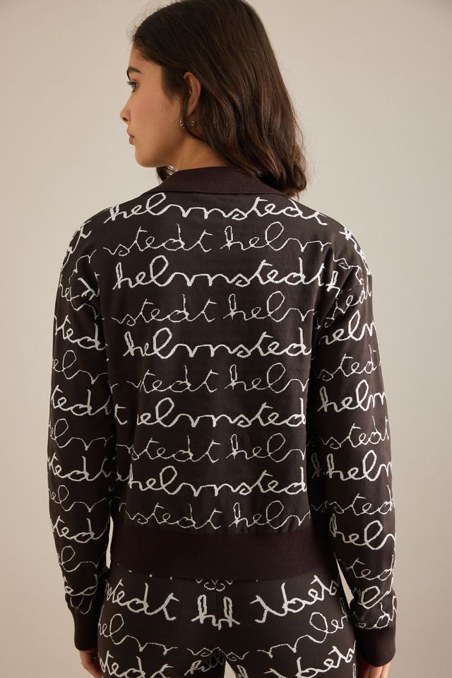 Sweat-shirt en maille HELMSTEDT avec logo #1