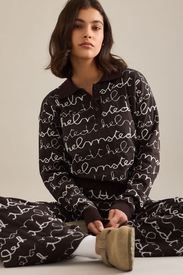 Sweat-shirt en maille HELMSTEDT avec logo #3