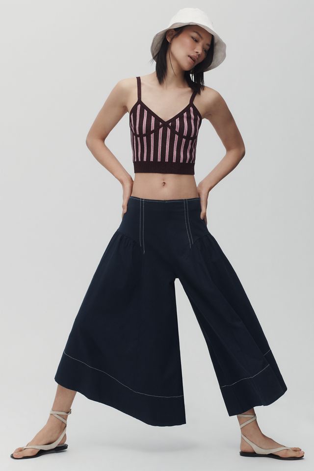 Baum und Pferdgarten Cypre Sleeveless V-Neck Crop Shine Tank #3