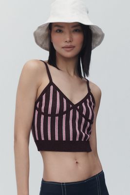 Baum und Pferdgarten Cypre Sleeveless V-Neck Crop Shine Tank
