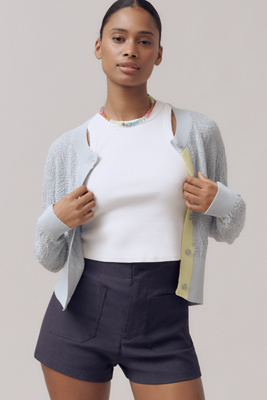 Baum Und Pferdgarten Chea Lightweight Textured Cardigan Sweater