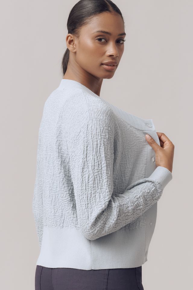 Baum Und Pferdgarten Chea Lightweight Textured Cardigan Sweater #2