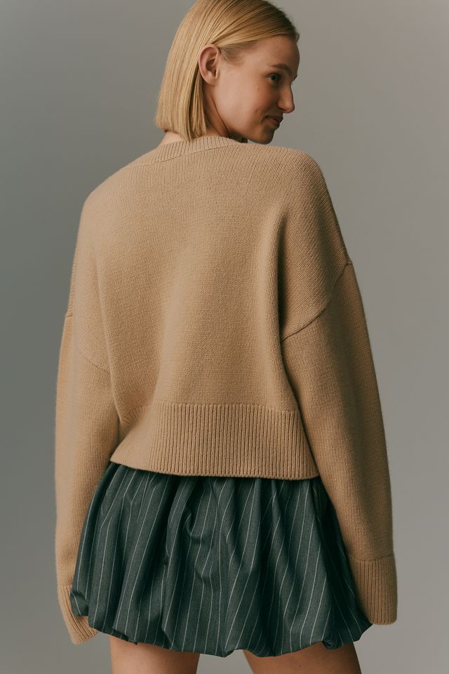 Baum und Pferdgarten Ceni 3D Floral Sweater | Anthropologie