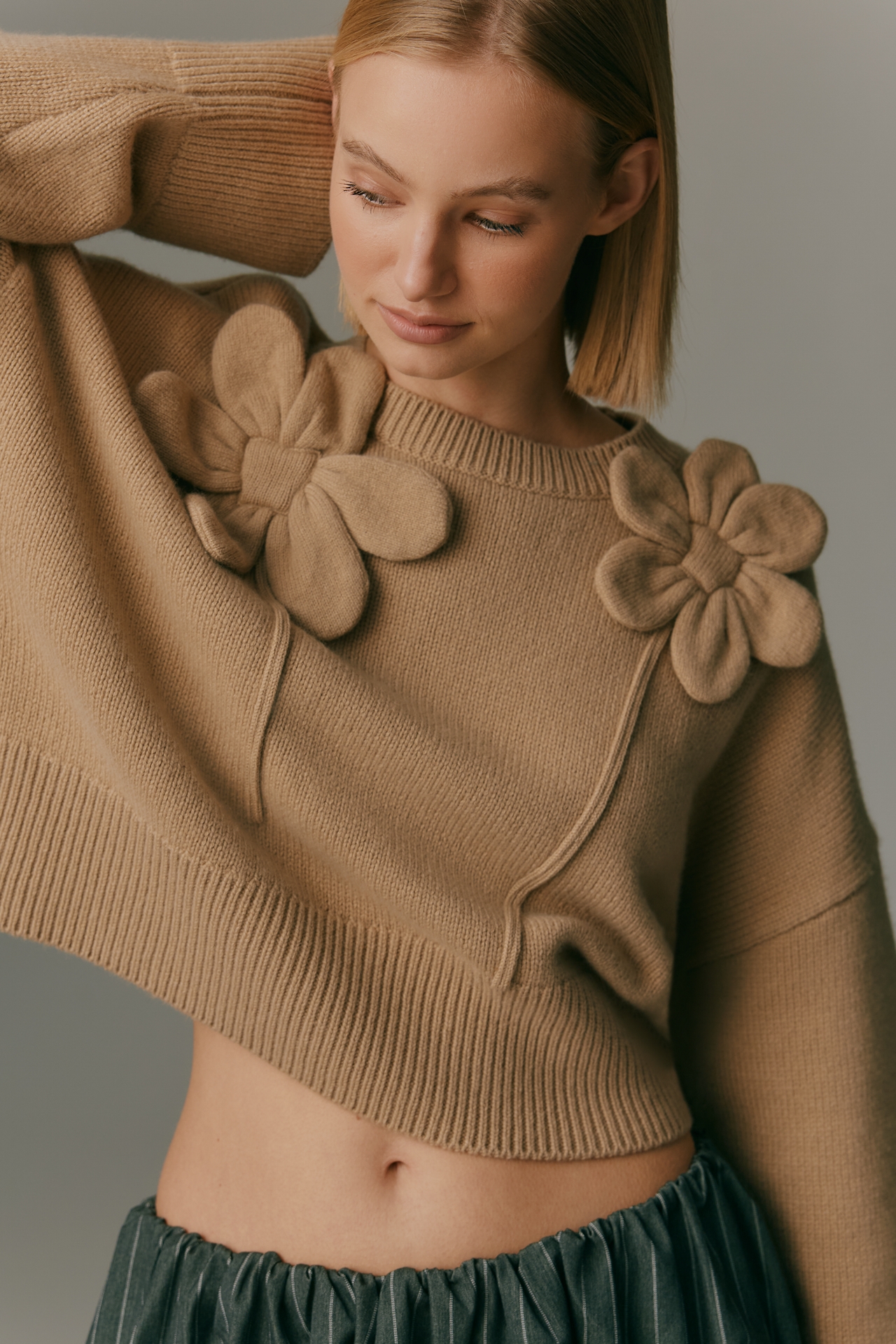 Baum und Pferdgarten Ceni 3D Floral Sweater