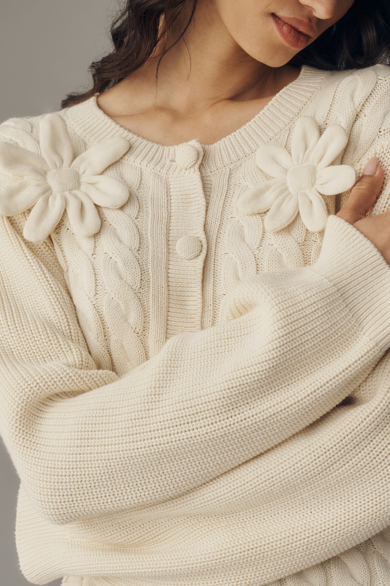 Baum und Pferdgarten Cattia Cotton Floral Sweater