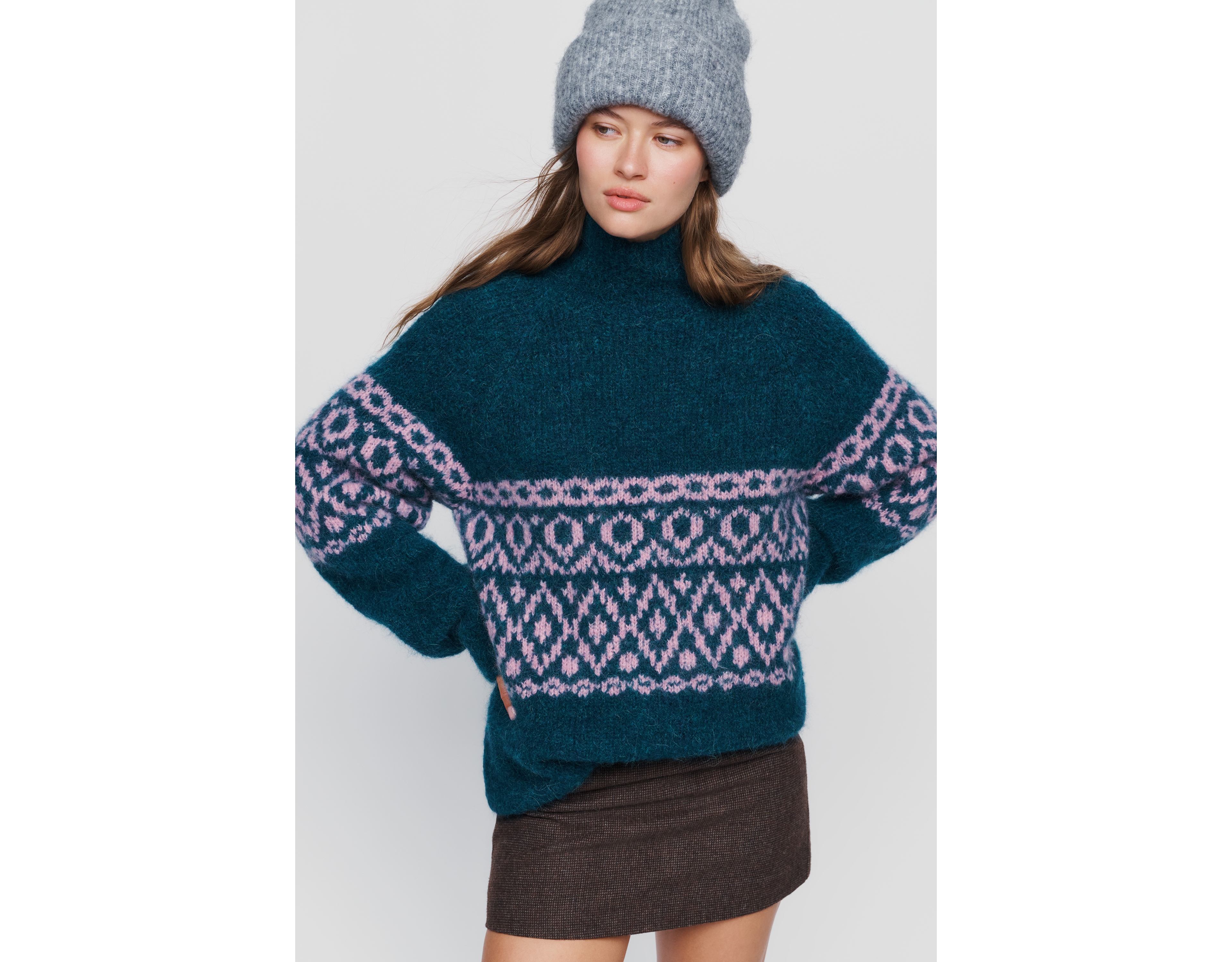 Baum und Pferdgarten Cristine Alpaca Blend Fair Isle Sweater