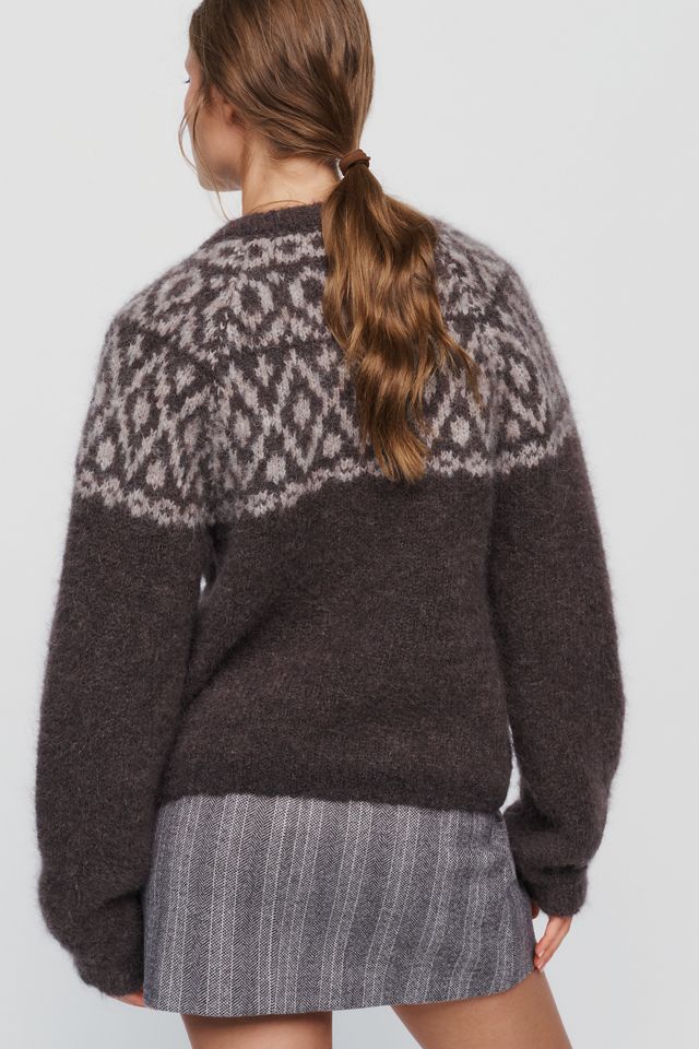 Baum und Pferdgarten Colin Alpaca Blend Fair Isle Cardigan #1