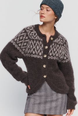 Baum und Pferdgarten Colin Alpaca Blend Fair Isle Cardigan