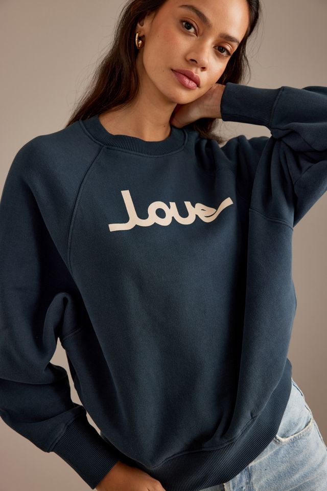 Sweat-shirt Thinking Mu Grafito Love Bonnie #3