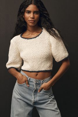 Shop The Knotty Ones Lake Galve Sweater Top In White