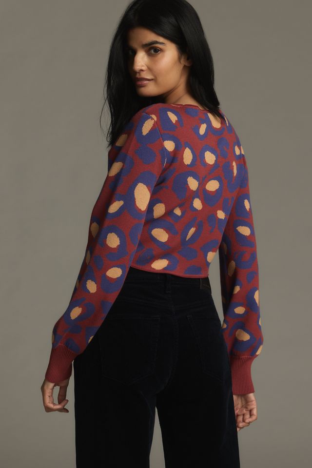 Farm Rio Cross-Front Pullover Sweater #2