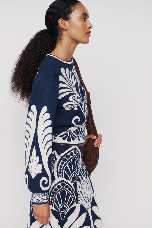 Farm Rio Tapestry Sweater #1