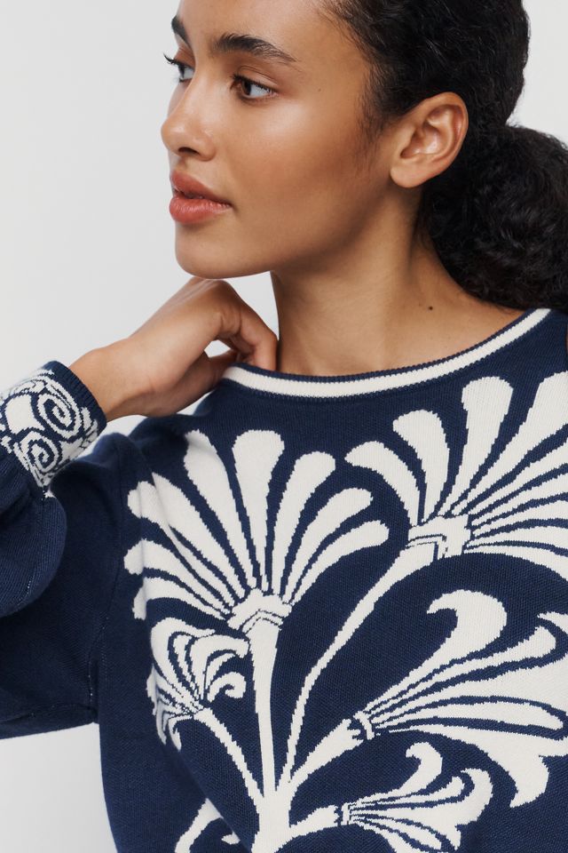Farm Rio Tapestry Sweater #4
