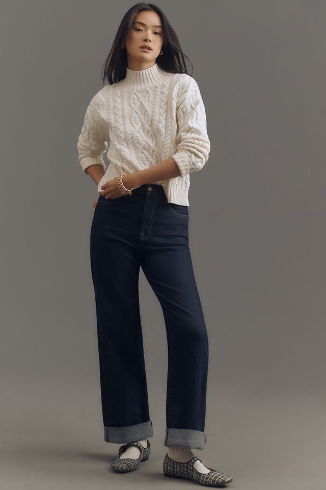 Michael Stars Suki Mock-Neck Cable Sweater #3