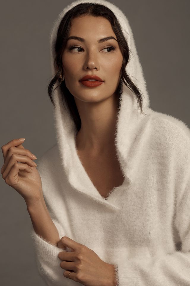 Pilcro Eyelash Hoodie Sweater #2
