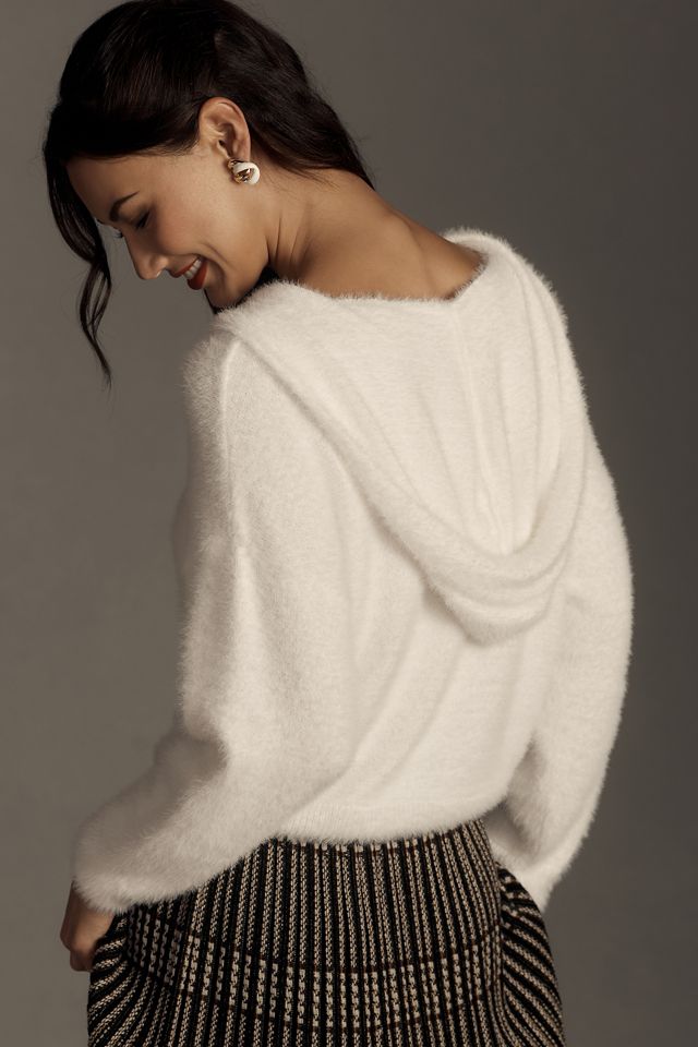 Pilcro Eyelash Hoodie Sweater #3