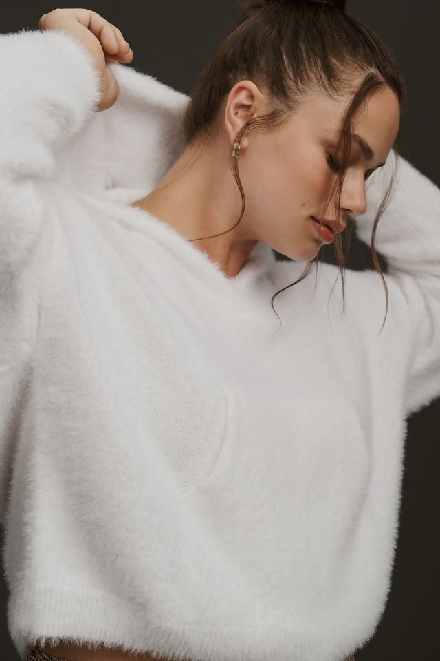 Pilcro Eyelash Hoodie Sweater #7