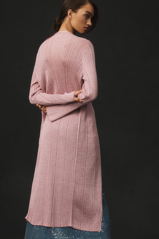 By Anthropologie Long Shine Cardigan Sweater #1