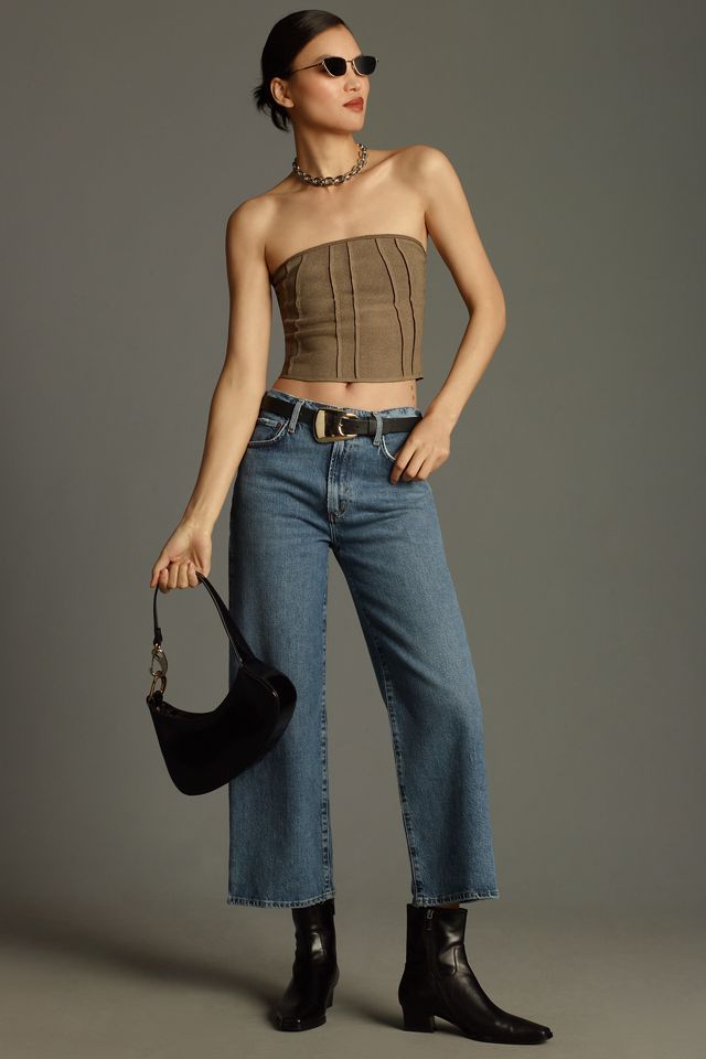 Pilcro Corset Sweater Top #3