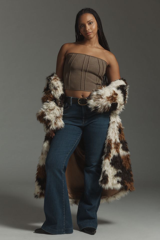 Pilcro Corset Sweater Top #7