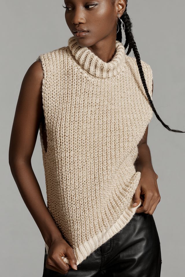 Pilcro Turtleneck Sweater Vest #5