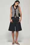Maeve Button-Front Sweater Tank Top