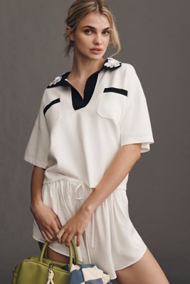 【Anthropologie】Essentiel Antwerpフェイクレザースカート フェイクレザータイトロングスカート（スカート）｜Jeudi