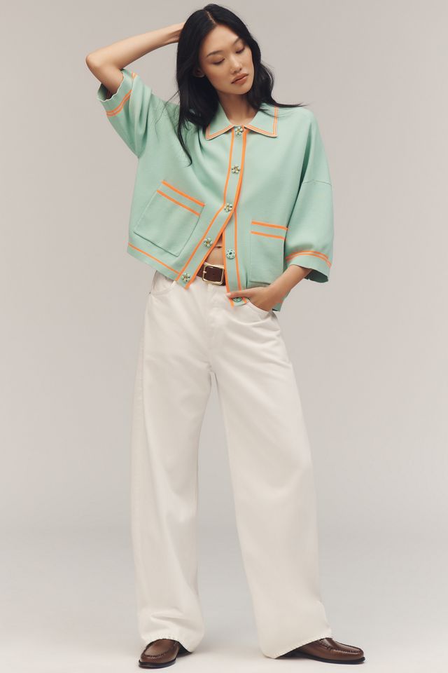 Essentiel Antwerp Ilaria Snap-Front Cardigan Sweater #1