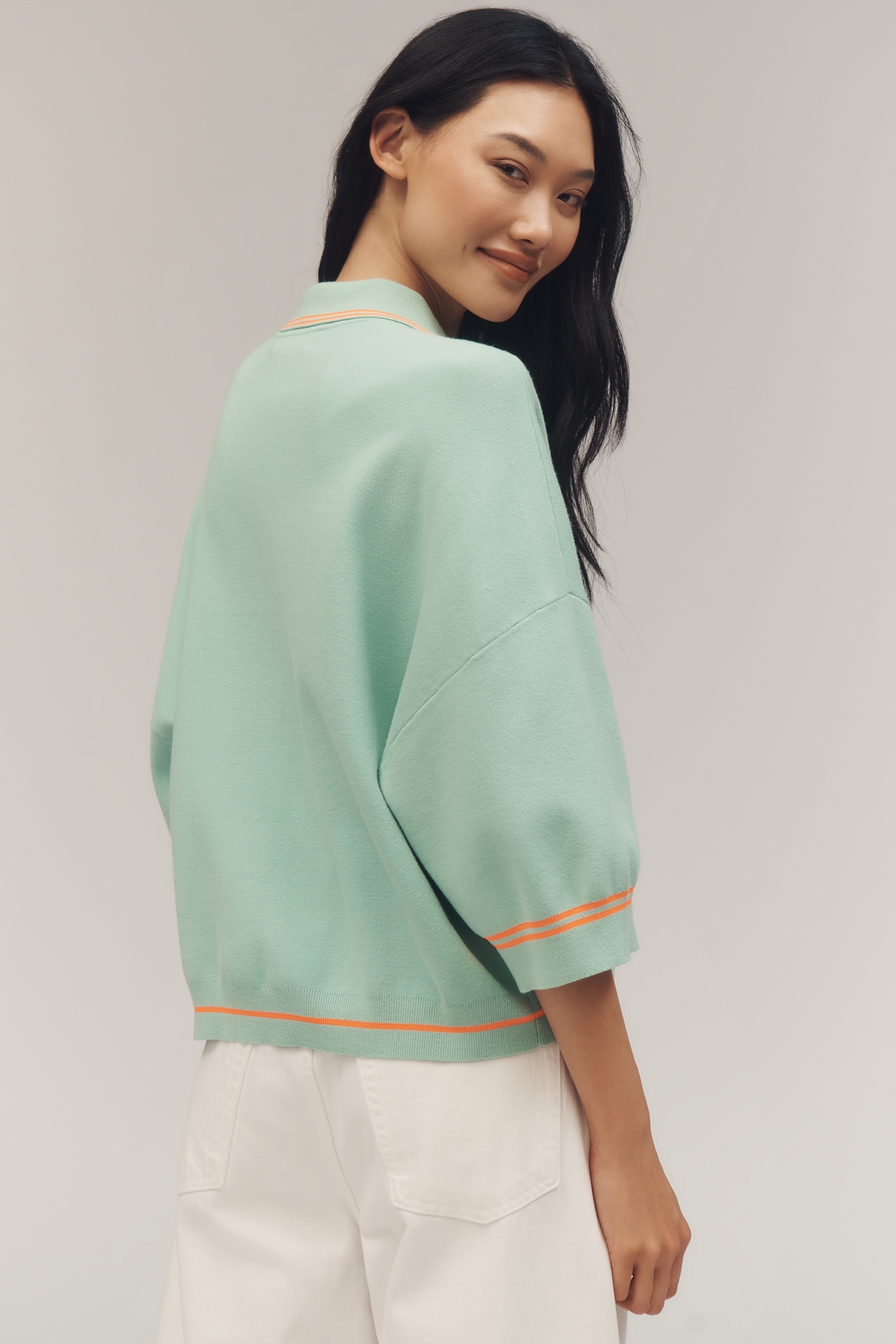 Essentiel Antwerp Ilaria Snap-Front Cardigan Sweater