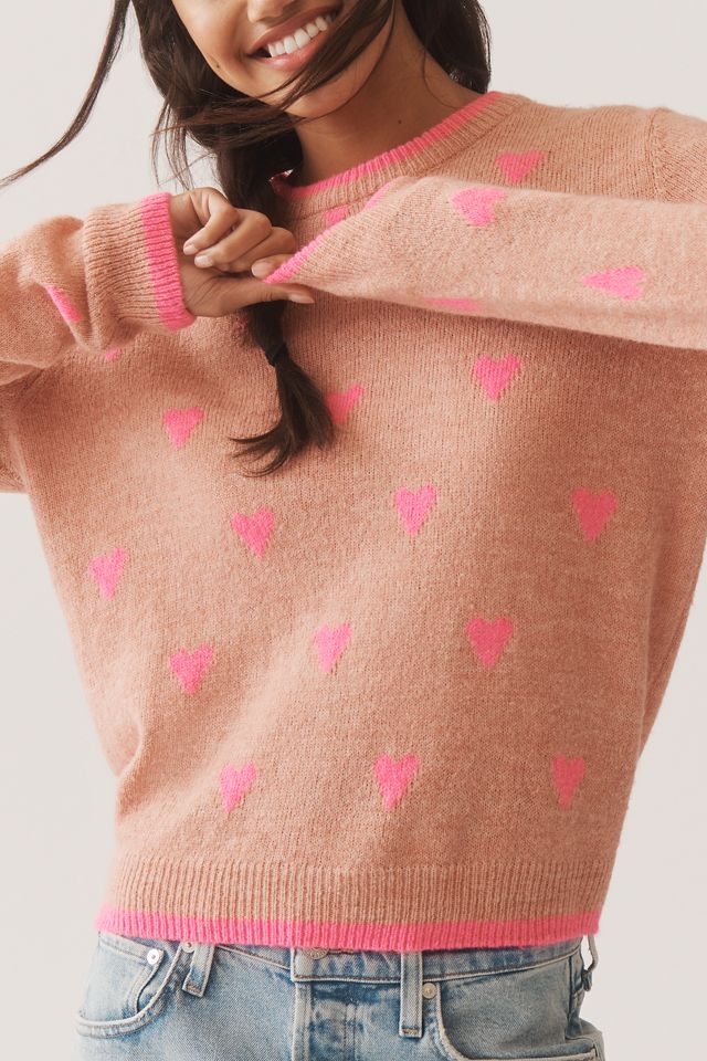 Essentiel Antwerp Isa Heart Motif Sweater #3