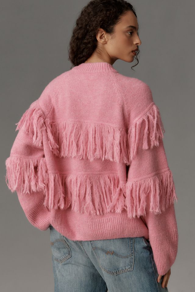 Essentiel Antwerp Johns Fringe Sweater #2