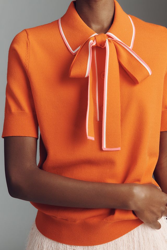 Essentiel Antwerp Jojoba Short-Sleeve Sweater #1