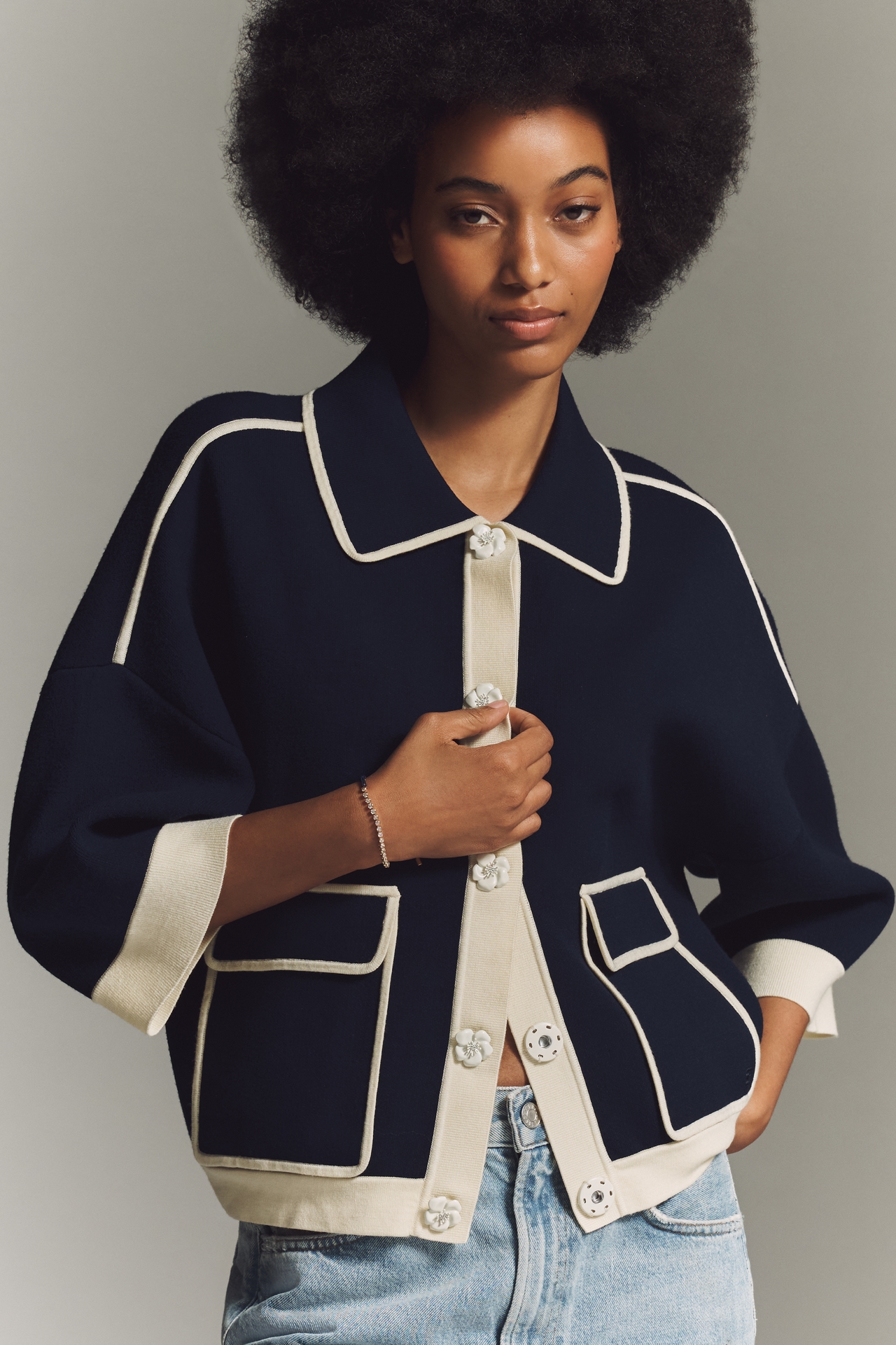 Essentiel Antwerp Jugly Knit Jacket