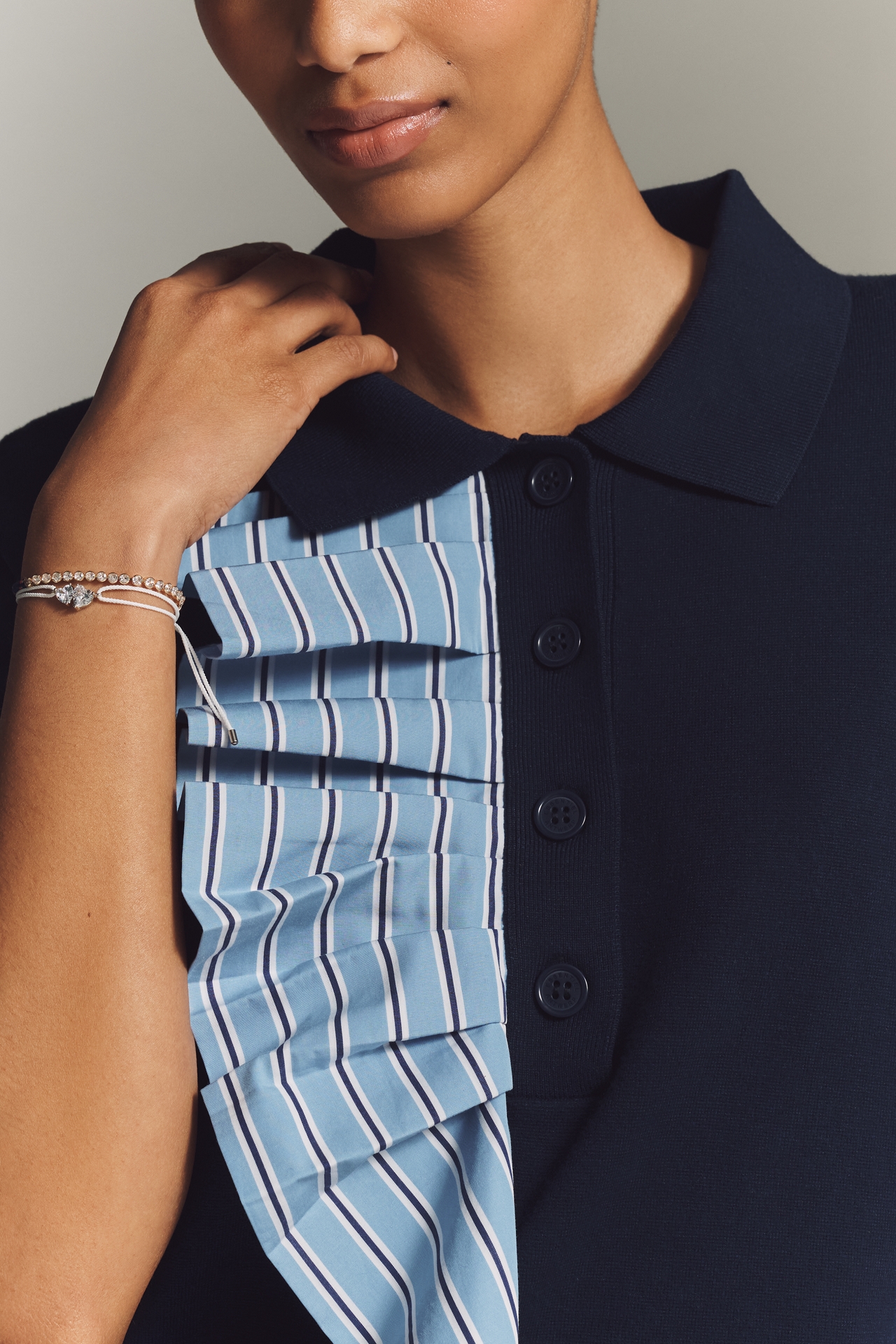 Essentiel Antwerp Jumble Ruffle Knit Top