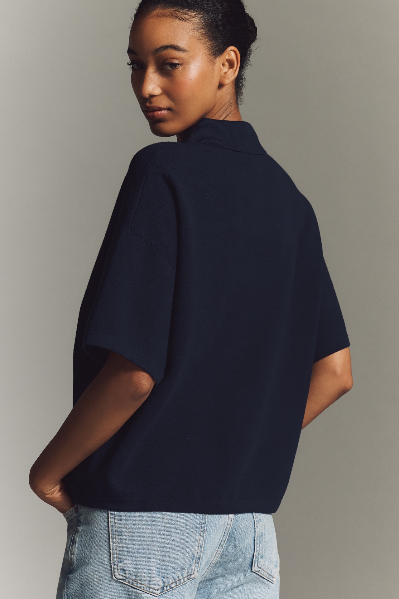 Essentiel Antwerp Jumble Ruffle Knit Top