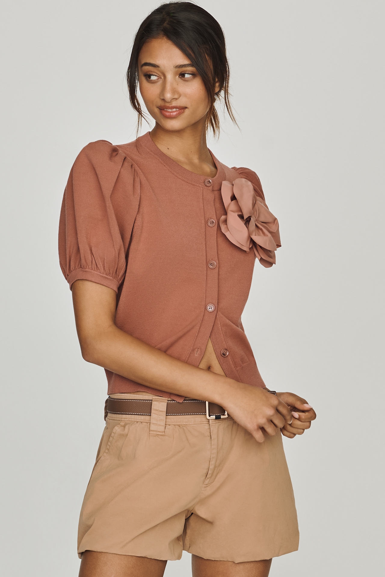Essentiel Antwerp Jumpo Appliqué Cardigan