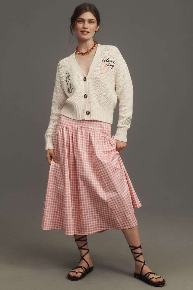 Scotch & Soda Long-Sleeve V-Neck Embroidered Cardigan #3