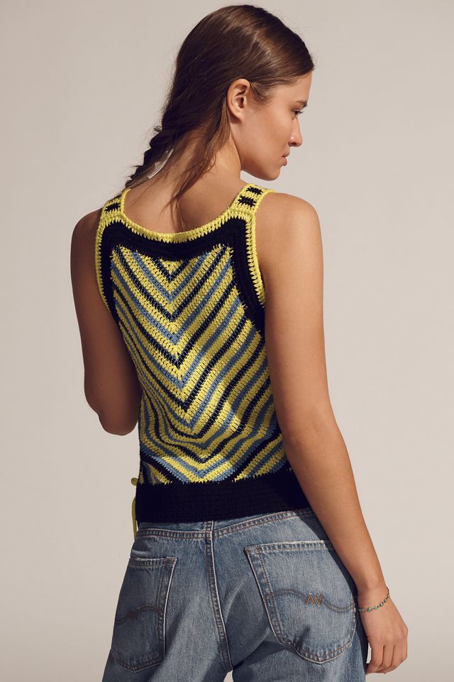 Scotch & Soda Crochet Love Crush Icon Sweater Tank Top | Anthropologie