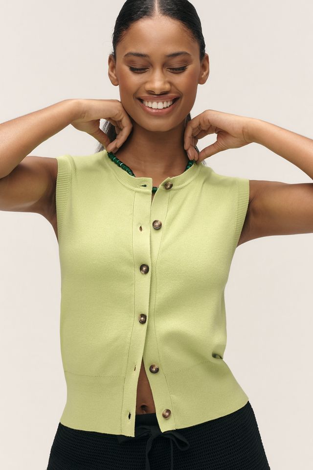 Scotch & Soda Button-Front Sweater Vest #3