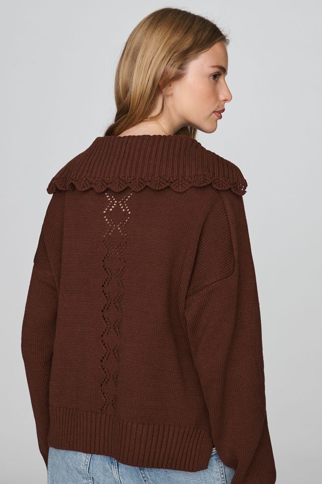 Scotch & Soda Collared Keyhole Sweater #2