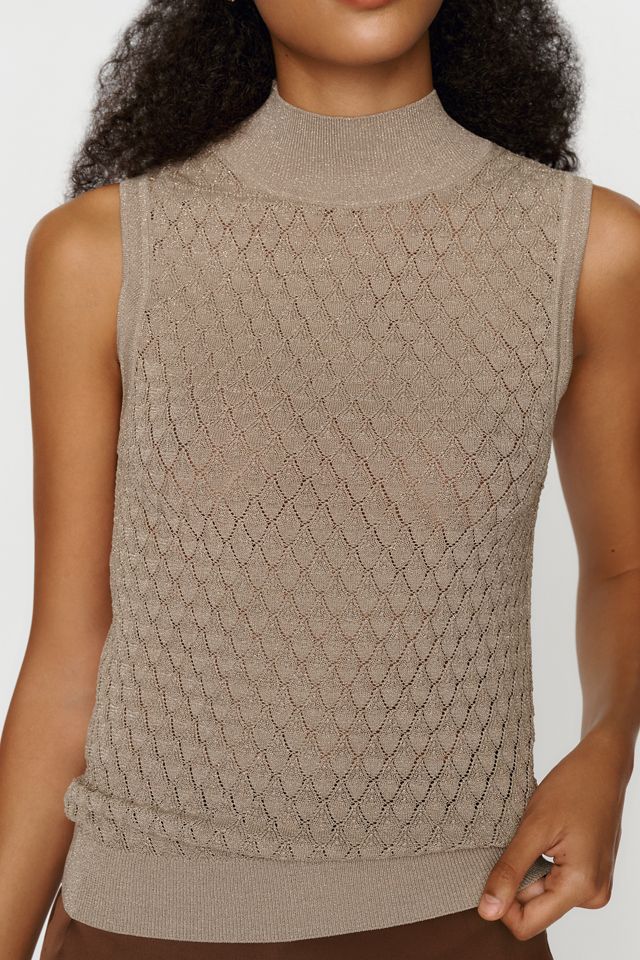 Scotch & Soda Pointelle Mock Neck Sweater #2