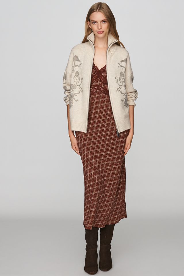 Scotch & Soda Printed Zip-Up Sweater #3